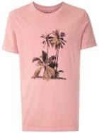 Osklen Stone Vintage Coqueiros Print T-shirt - Pink
