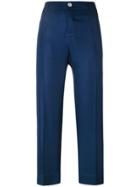 F.r.s For Restless Sleepers Tartaro Trousers - Blue