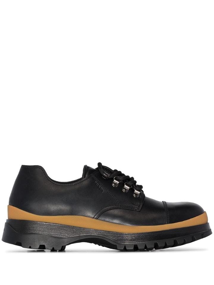 Prada Chunky Derby Shoes - Black