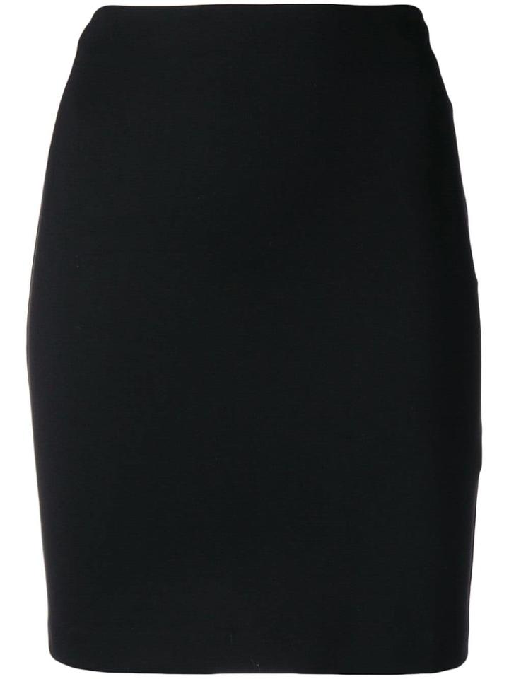 Twin-set Back Zip Skirt - Black