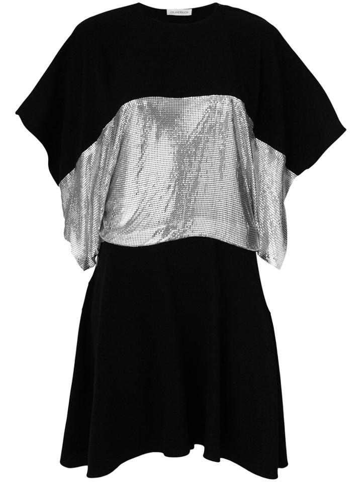 Jw Anderson Stripe T-shirt Dress - Black