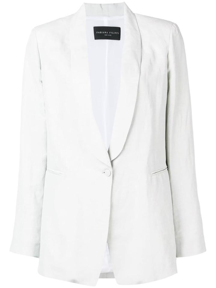 Fabiana Filippi Mid-length Blazer - Neutrals