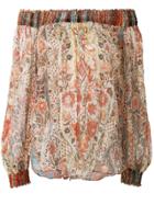 Plein Sud Floral Print Blouse - Multicolour