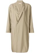 Plantation Double-breasted Trench Coat - Brown