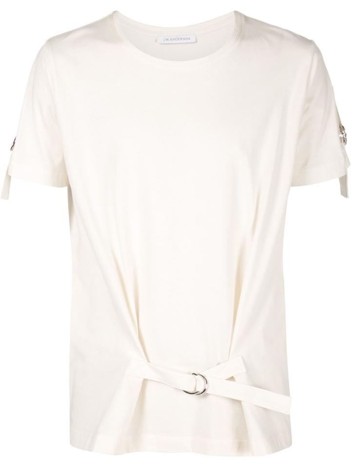 J.w. Anderson Strap Detail T-shirt