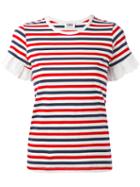 Sonia By Sonia Rykiel - Striped T-shirt - Women - Cotton - M, White, Cotton