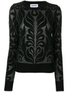 Partow Anise Patterned Jumper - Black