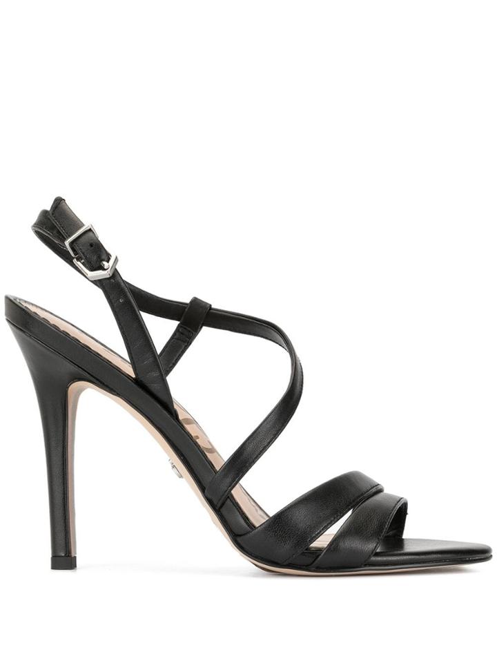 Sam Edelman Alessandra Strappy Heeled Sandals - Black