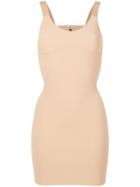 Murmur Bodycon Mini Dress - Nude & Neutrals