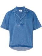 Acord Popover Shirt - Men - Cotton - 48, Blue, Cotton, Cmmn Swdn