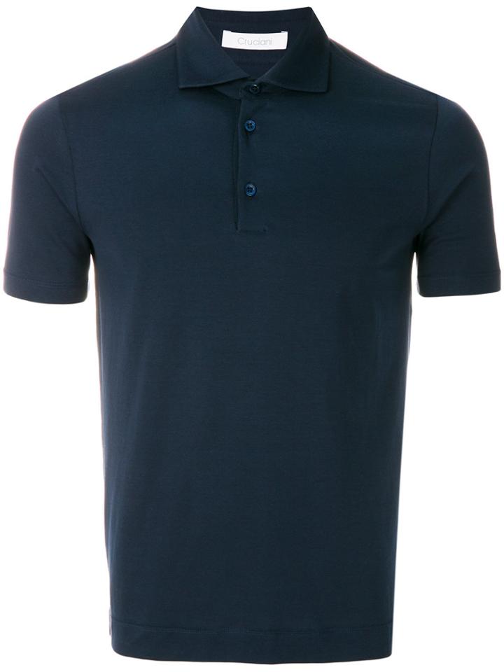 Cruciani Classic Polo Shirt - Blue