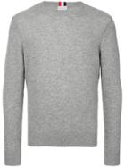 Moncler Long-sleeve Fitted Sweater - Grey