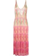 Cecilia Prado Knit Dress, Women's, Size: P, Pink/purple, Viscose