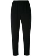 Stella Mccartney - Drop-crotch Trousers - Women - Spandex/elastane/acetate/viscose - 46, Black, Spandex/elastane/acetate/viscose