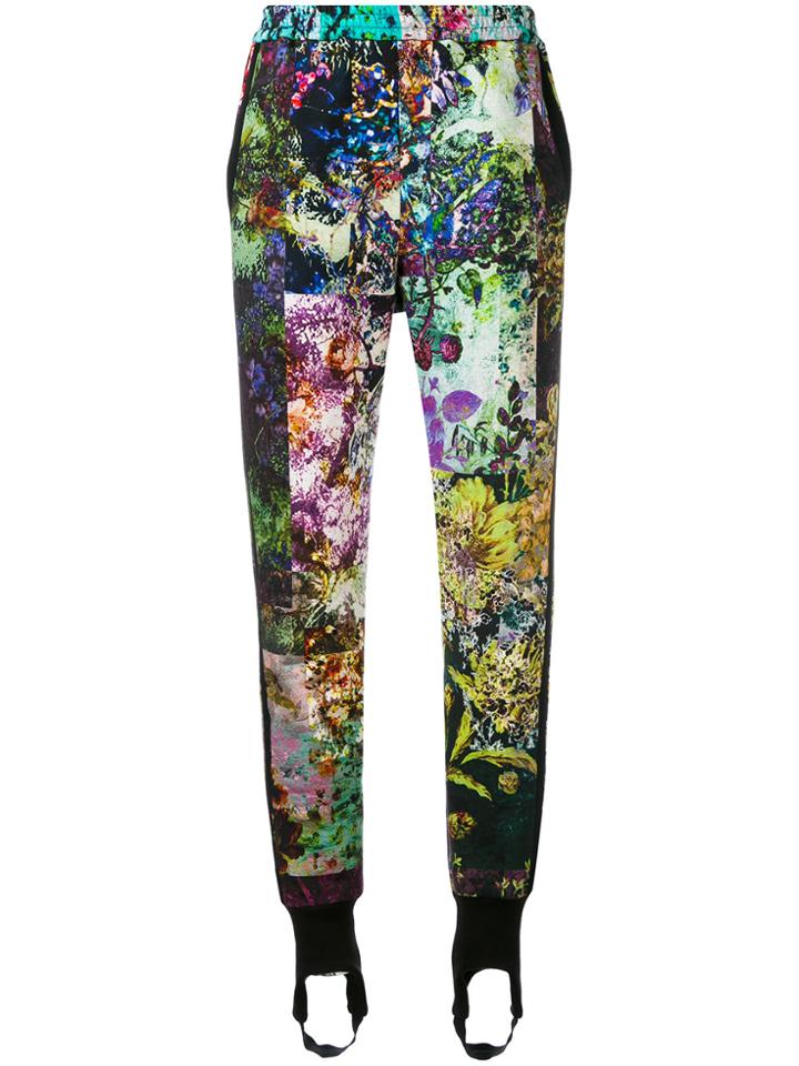 A.f.vandevorst Clash Print Track Pants - Black