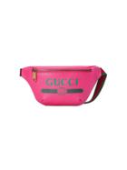 Gucci Gucci Print Small Belt Bag - Pink & Purple