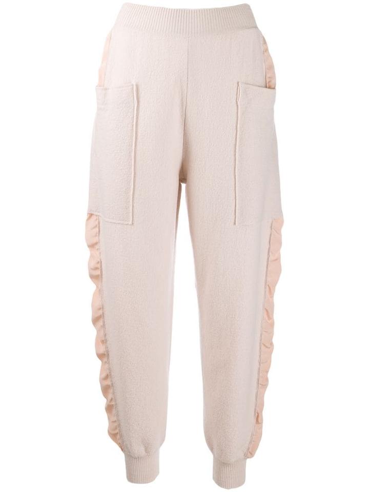 Stella Mccartney Tapered Track Pants - Pink