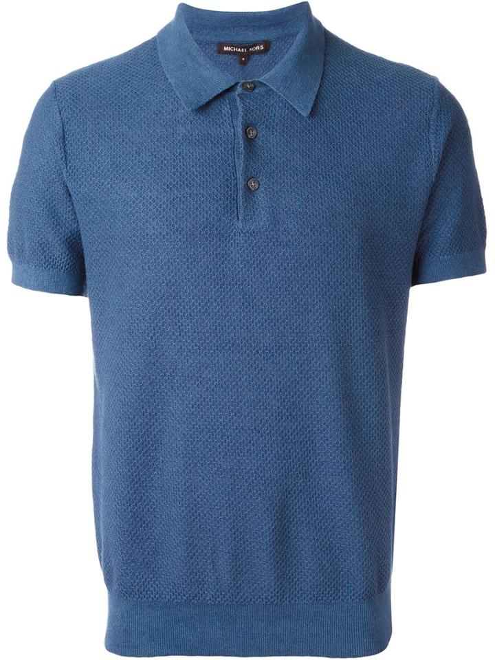 Michael Kors Knitted Polo Shirt