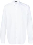 Atm Anthony Thomas Melillo Cotton Poplin Classic Dress Shirt - White
