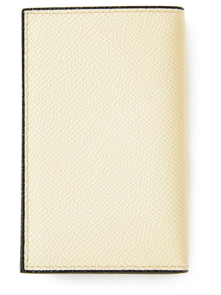 Valextra Classic Wallet - White