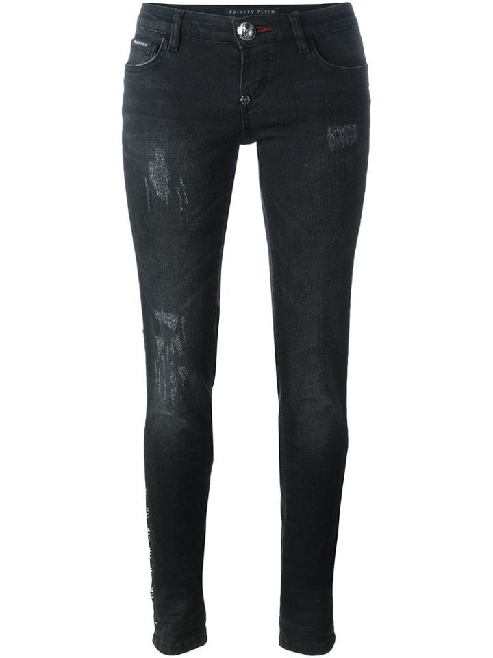Philipp Plein 'provocative Behaviour Super Sexy' Jeans - Black