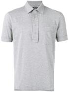 Tom Ford - Slim Fit Polo Shirt - Men - Cotton - 46, Grey, Cotton