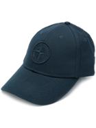 Stone Island Compass Logo Baseball Cap - Blue