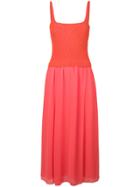 Marc Cain Knitted-top Midi Dress - Yellow & Orange