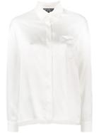 Salvatore Ferragamo Pocket Button Shirt - White