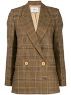 Nanushka Double Buttoned Blazer - Neutrals