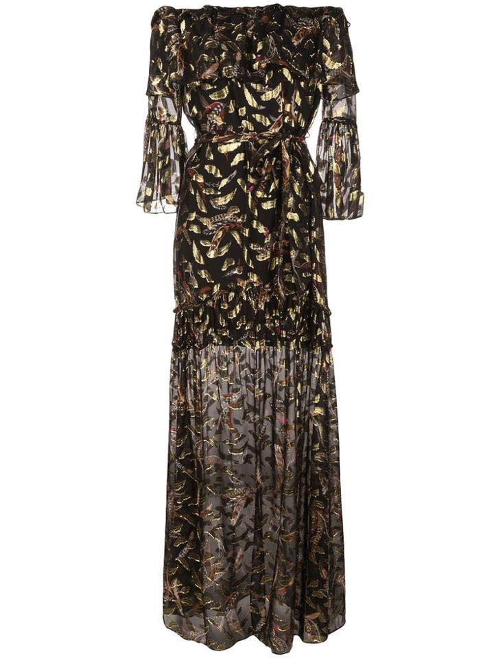 Rachel Zoe Off-the-shoulder Dress - Black