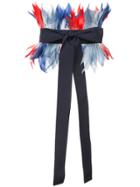 Sara Roka Bow-tied Belt - Blue