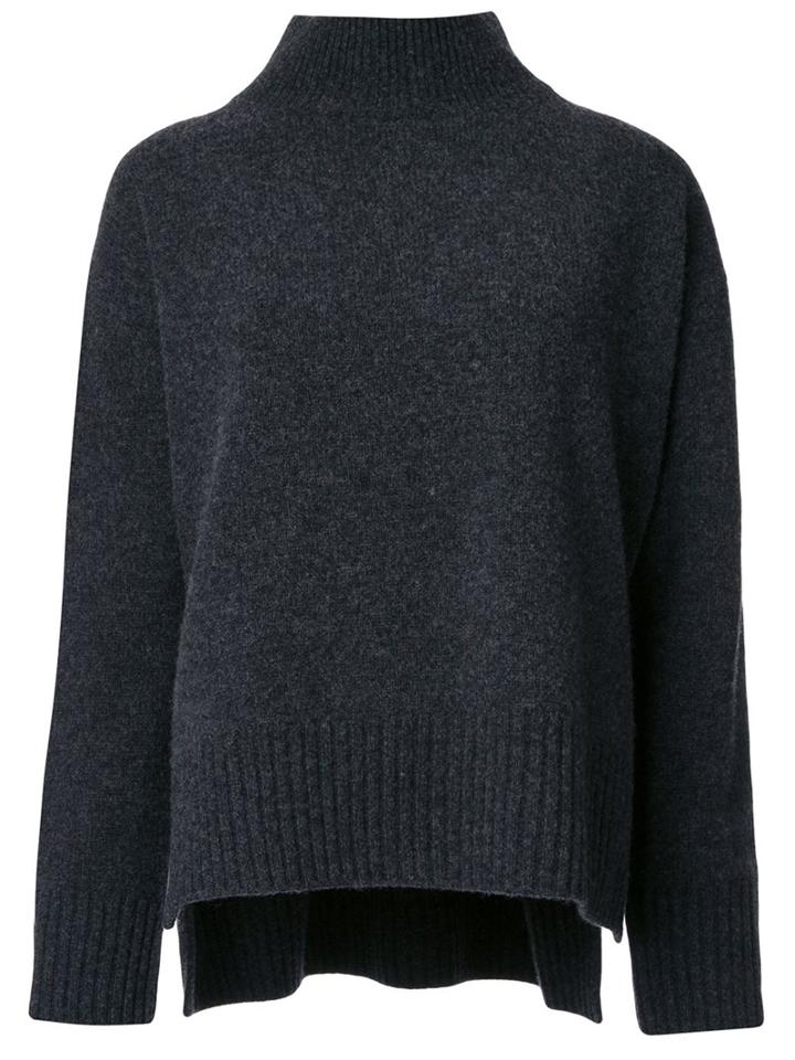 Le Ciel Bleu 'boiled Box' Sweater, Women's, Size: 36, Wool