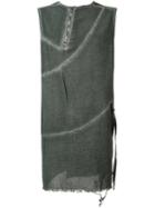 Tom Rebl - Embroiderd Shirt - Men - Cotton/viscose - 48, Grey, Cotton/viscose