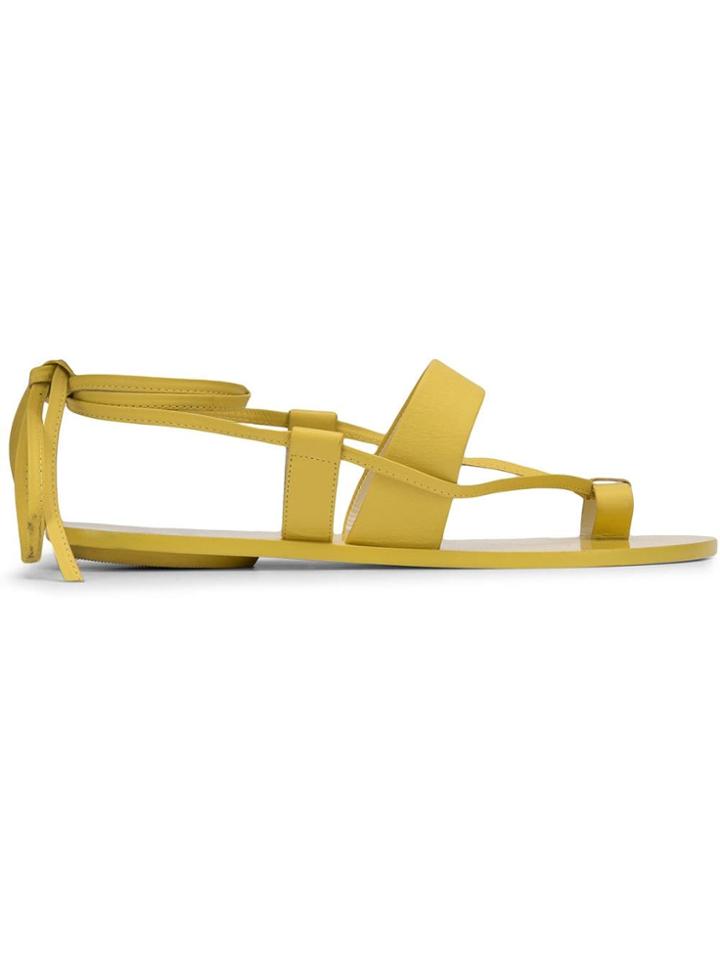 Tibi Reid Sandals - Yellow