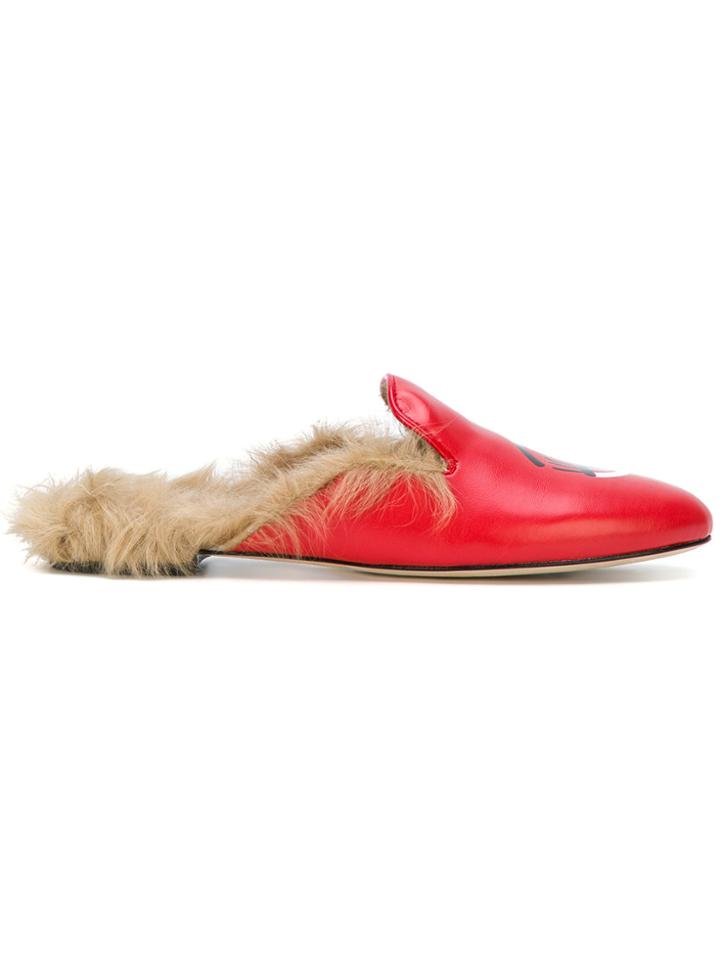 Chiara Ferragni Flirting Slippers - Red