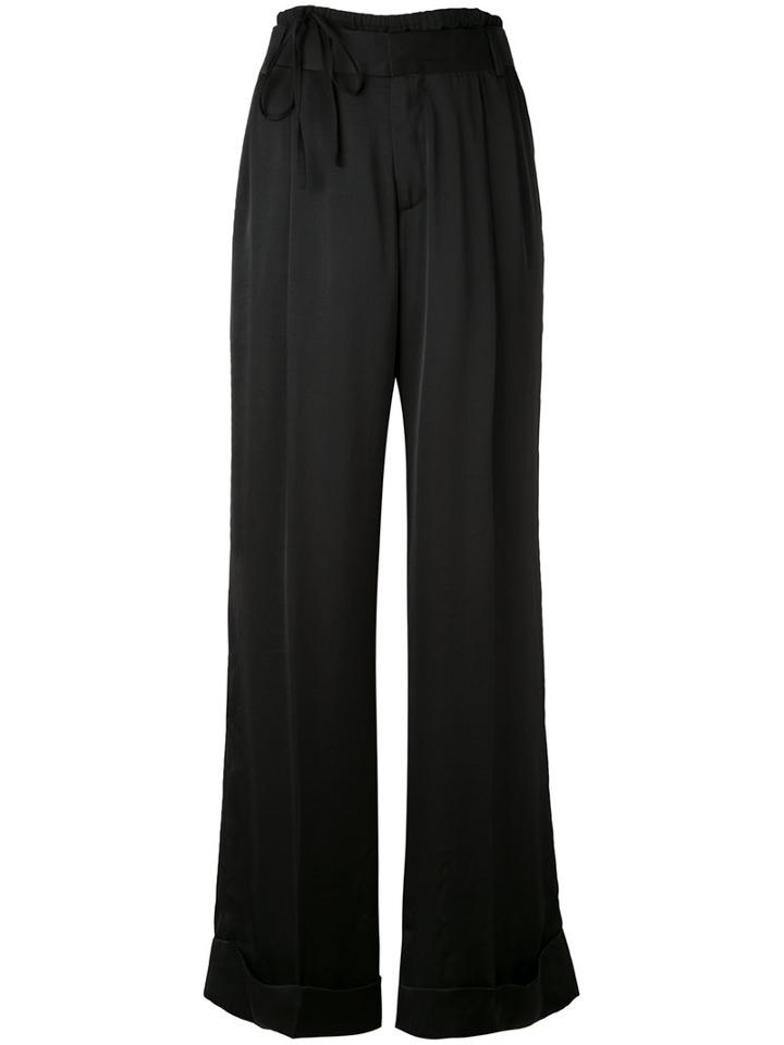 A.f.vandevorst - Powder Trousers - Women - Polyester - 42, Black, Polyester