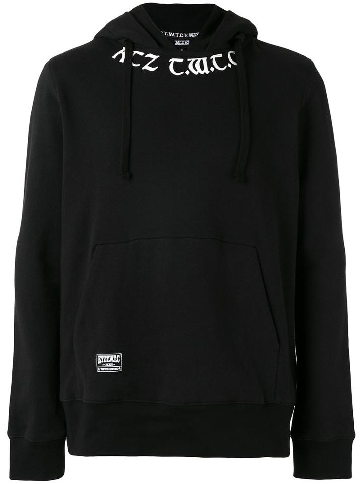 Ktz 'twtc' Clock Hoodie, Adult Unisex, Size: Small, Black, Cotton