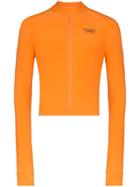 Pas Normal Studios Control Long-sleeve Cycling T-shirt - Orange