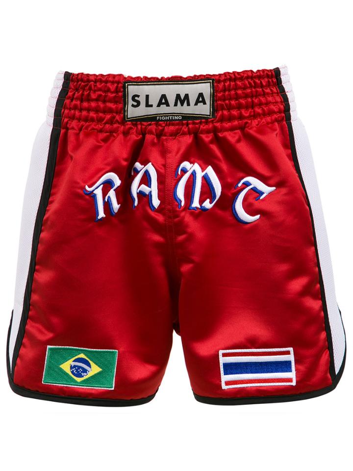 Amir Slama Boxing Shorts - Red