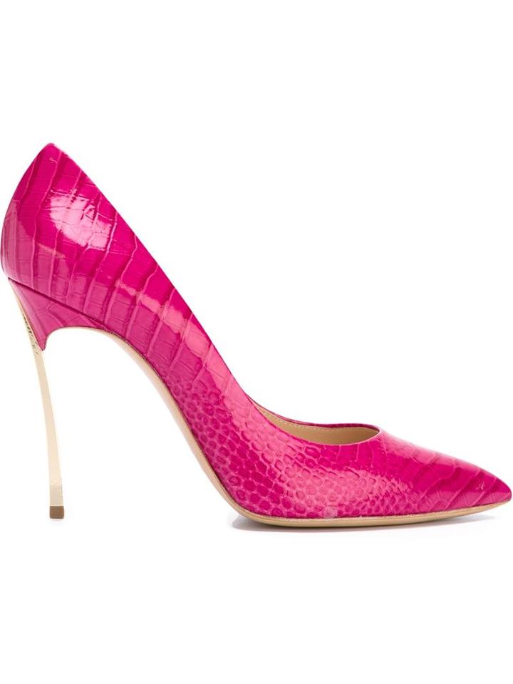 Casadei Signature 'blade' Pumps