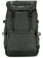 Makavelic Ludus Box-logo Covered Backpack - Black