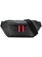 Orciani Contrast Zip Belt Bag - Black