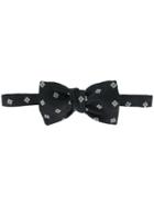 Givenchy Branded Evening Bow Tie - Black