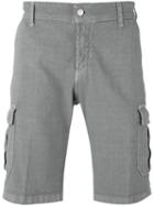 Entre Amis - Cargo Shorts - Men - Cotton/linen/flax - 36, Grey, Cotton/linen/flax