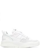 Ami Paris Thick Sole Low Sneakers - White
