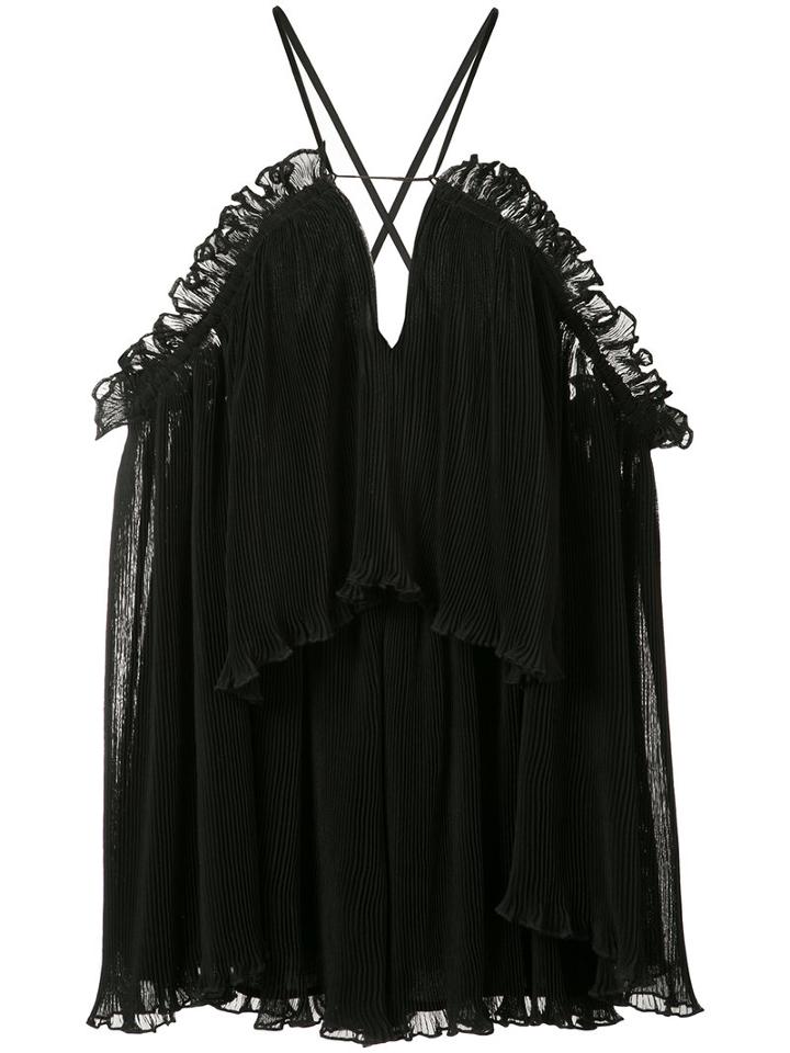 Alice Mccall - Locomotion Playsuit - Women - Polyester/spandex/elastane/allantoin - 8, Black, Polyester/spandex/elastane/allantoin