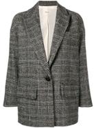 Masscob Checked Blazer - Grey