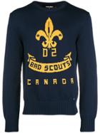 Dsquared2 Bad Scouts Sweater - Blue