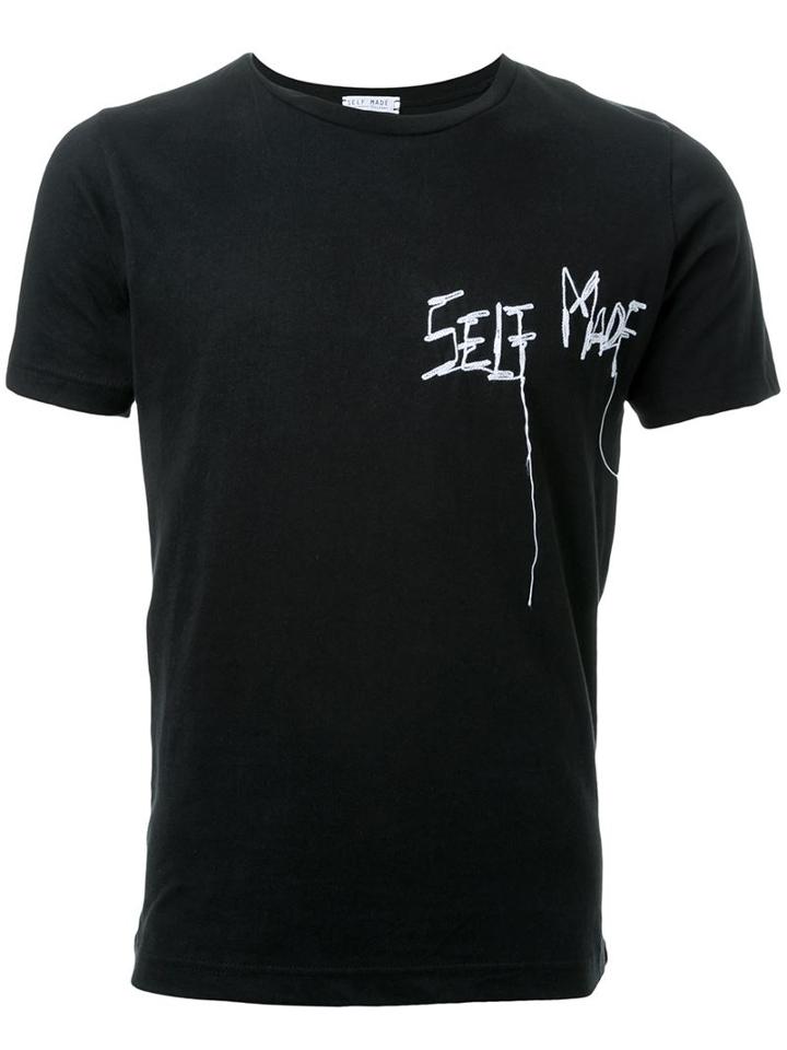 Selfmade By Gianfranco Villegas Broken Heart Back Patch T-shirt
